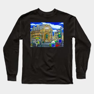 Paris Street Scene Long Sleeve T-Shirt